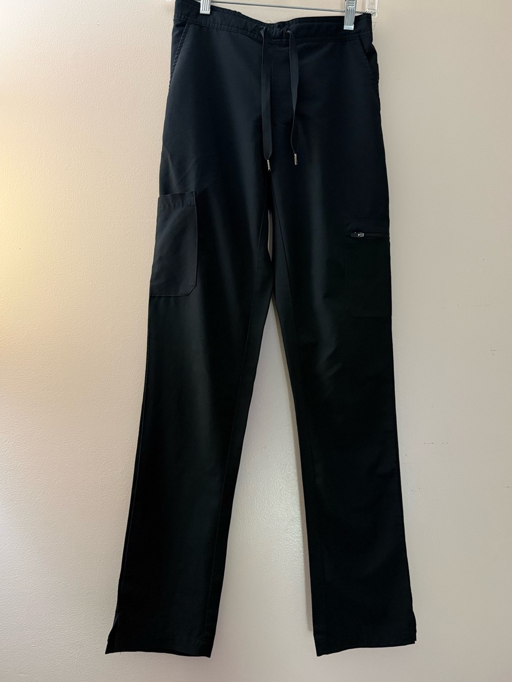 ADAR Black Scrub Pants